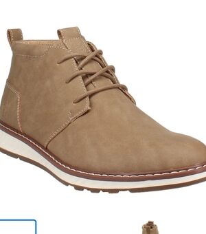 Chaps Men's Chuck Ankle Boots  Various Sizes     Brown    NWT